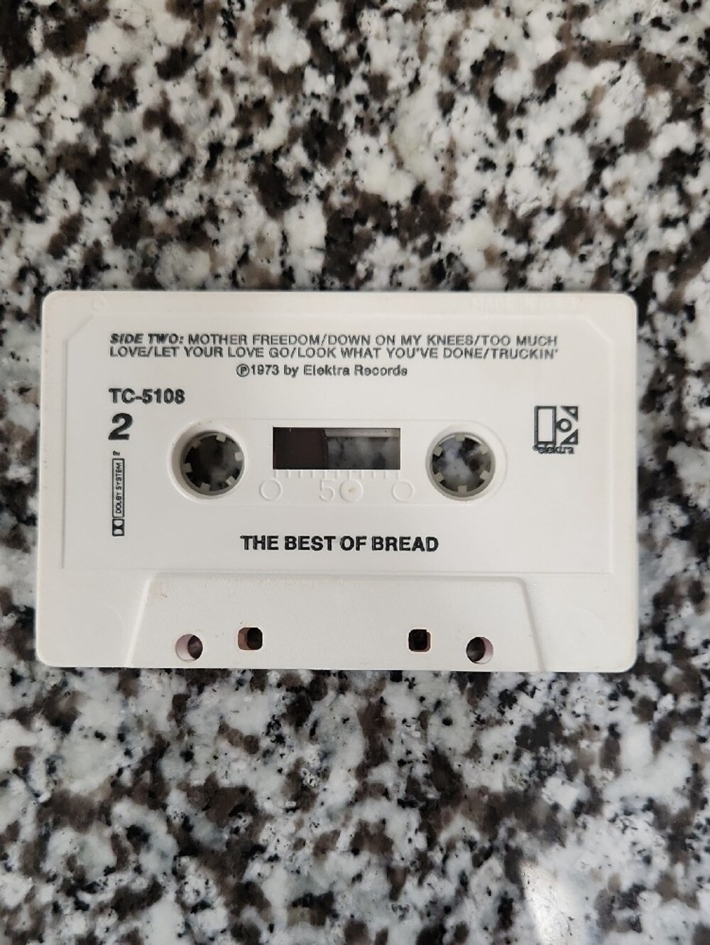The Best of Bread Vintage 1973 Cassette Tape Compilation Elektra Records - Picture 5 of 9